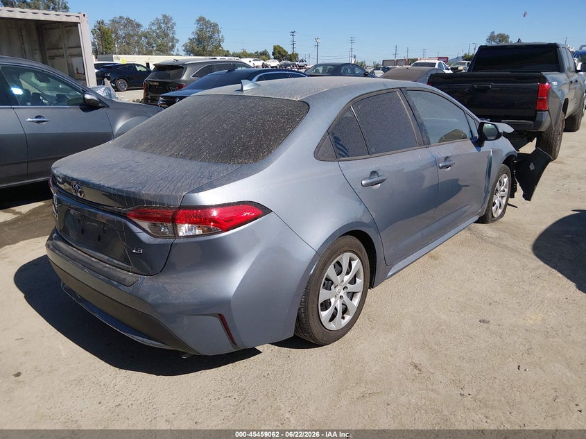 2020 Toyota Corolla VIN 5YFEPRAE7LP073862 IAAI salvage auction — FRONT END, Salvage (California), sold $4,150 on 2026-07-08 (photo 4)