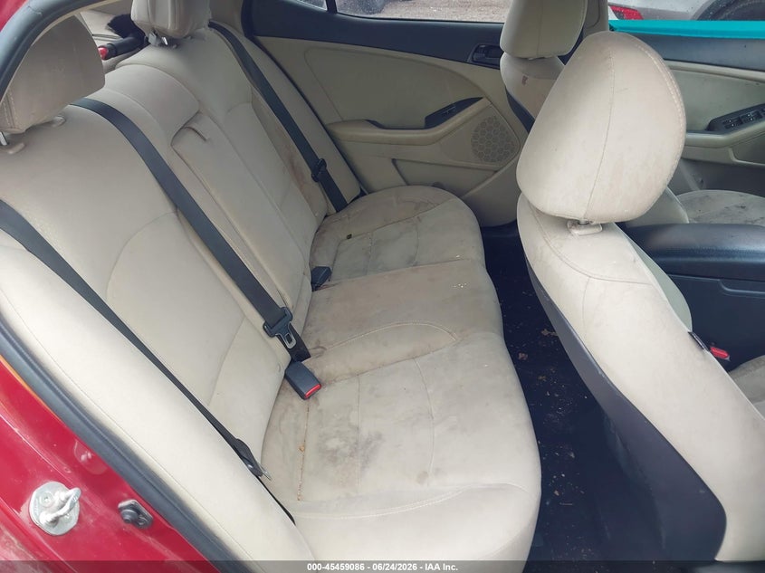 2014 Kia Optima VIN 5XXGM4A73EG297308 IAAI salvage auction — NORMAL WEAR, Clear (Illinois), sold $425 on 2026-07-22 (photo 8)
