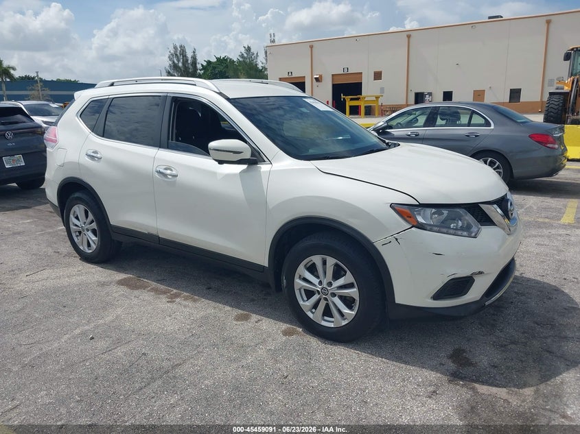 2016 Nissan Rogue VIN JN8AT2MT1GW018594 IAAI salvage auction — FRONT END, Salvage (Florida), sold $3,500 on 2026-07-26 (photo 1)