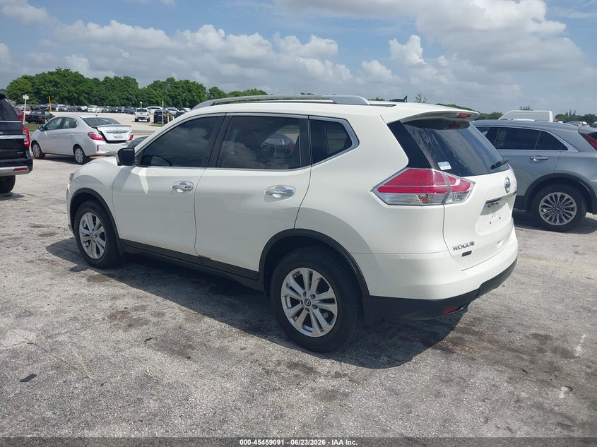 2016 Nissan Rogue VIN JN8AT2MT1GW018594 IAAI salvage auction — FRONT END, Salvage (Florida), sold $3,500 on 2026-07-26 (photo 3)