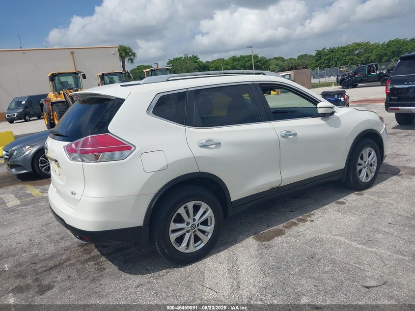 2016 Nissan Rogue VIN JN8AT2MT1GW018594 IAAI salvage auction — FRONT END, Salvage (Florida), sold $3,500 on 2026-07-26 (photo 4)