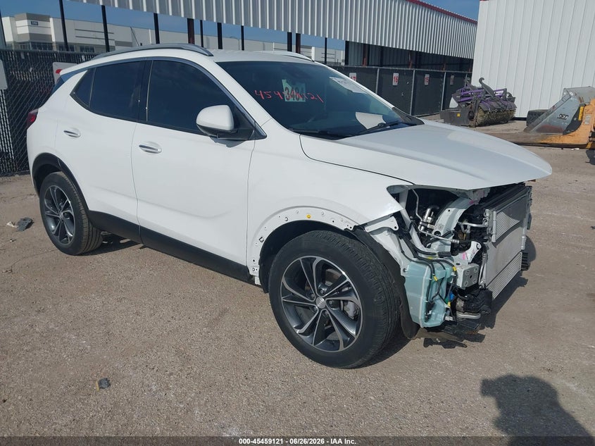 2021 Buick Encore gx VIN KL4MMFSL1MB158027 IAAI salvage auction — FRONT END, Salvage (Texas), sold $3,250 on 2026-07-28 (photo 1)
