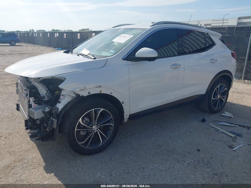 2021 Buick Encore gx VIN KL4MMFSL1MB158027 IAAI salvage auction — FRONT END, Salvage (Texas), sold $3,250 on 2026-07-28 (photo 2)