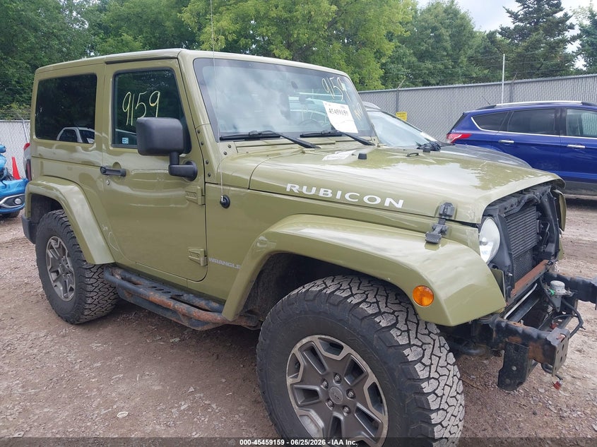 2013 Jeep Wrangler / VIN 1C4BJWCG2DL575707 IAAI salvage auction — FRONT END, Junk Bill Of Sale Mv2459 (Wisconsin), sold $2,850 on 2026-07-09 (photo 1)