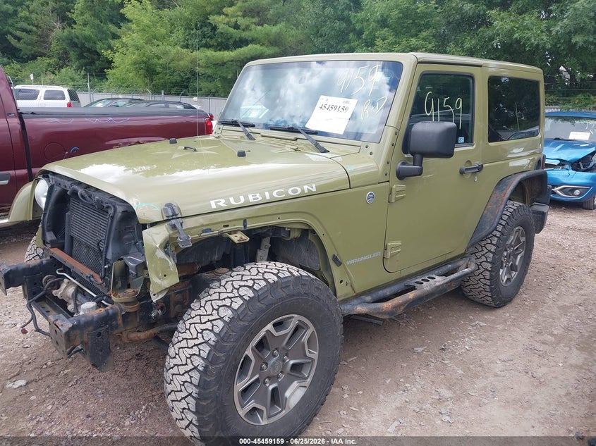2013 Jeep Wrangler / VIN 1C4BJWCG2DL575707 IAAI salvage auction — FRONT END, Junk Bill Of Sale Mv2459 (Wisconsin), sold $2,850 on 2026-07-09 (photo 2)