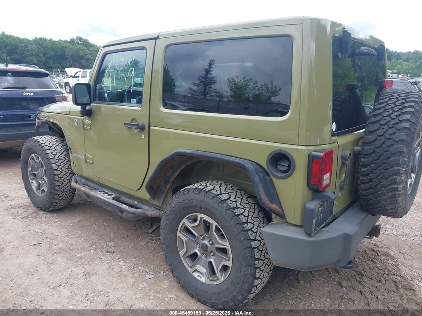 2013 Jeep Wrangler / VIN 1C4BJWCG2DL575707 IAAI salvage auction — FRONT END, Junk Bill Of Sale Mv2459 (Wisconsin), sold $2,850 on 2026-07-09 (photo 3)