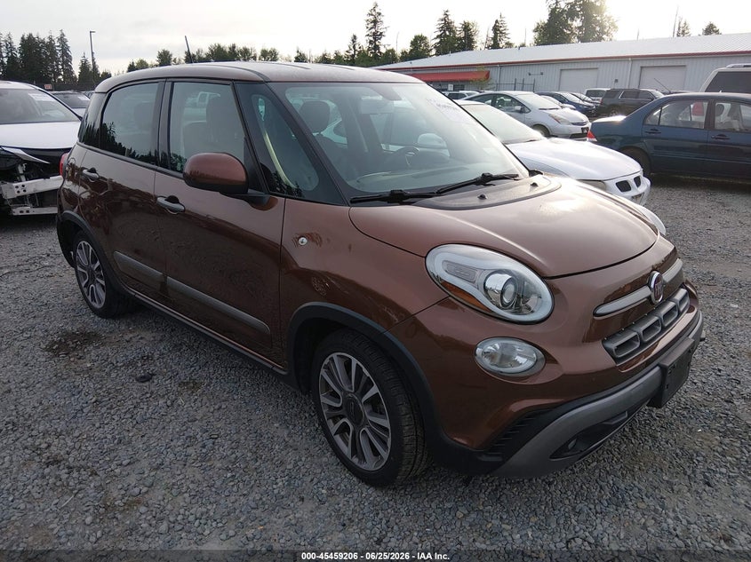 2018 Fiat 500l VIN ZFBCFADH9JZ041020 IAAI salvage auction — REAR END, Salvage Title, sold $3,050 on 2026-07-22 (photo 1)