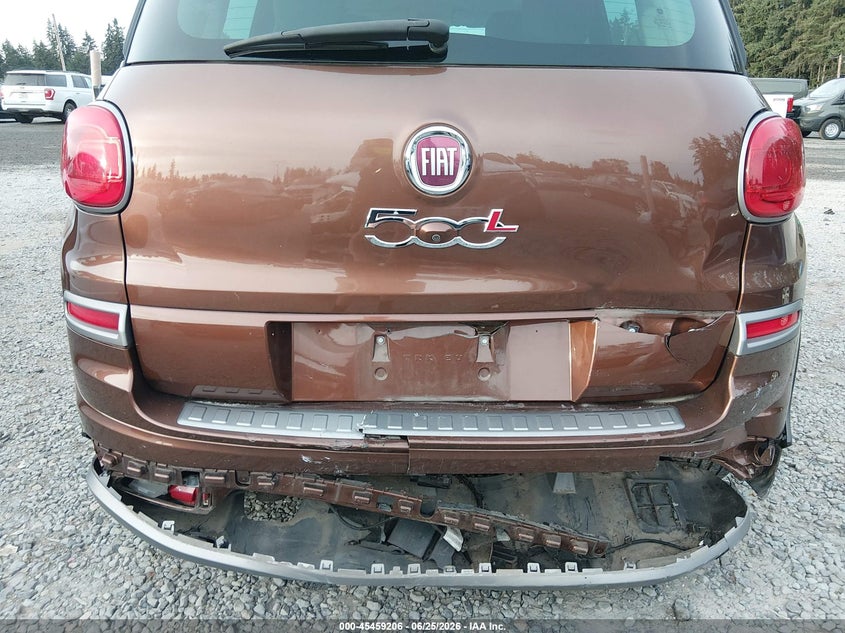 2018 Fiat 500l VIN ZFBCFADH9JZ041020 IAAI salvage auction — REAR END, Salvage Title, sold $3,050 on 2026-07-22 (photo 6)