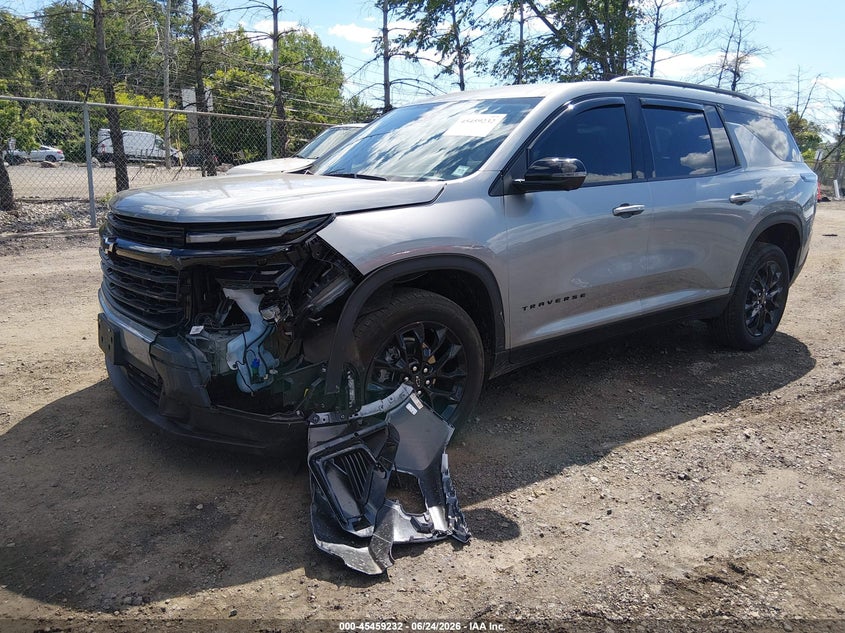 2025 Chevrolet Traverse VIN 1GNEVGRS5SJ238502 IAAI salvage auction — FRONT END, Salvage (Idaho), sold $16,300 on 2026-07-29 (photo 2)