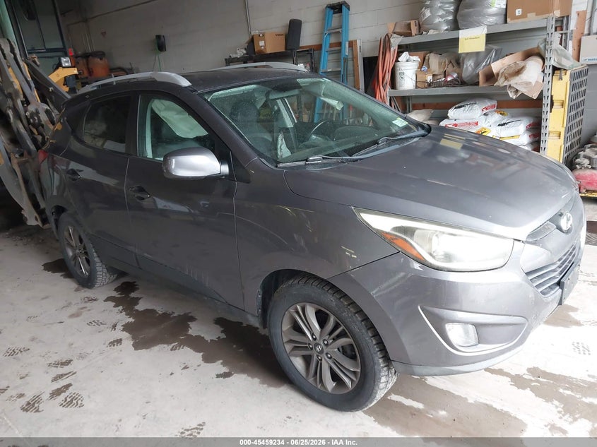 2015 Hyundai Tucson VIN KM8JUCAGXFU972188 IAAI salvage auction — SIDE, Mv-907A (New York), sold $775 on 2026-07-10 (photo 1)