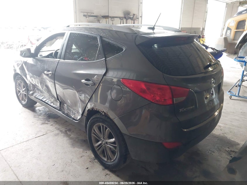 2015 Hyundai Tucson VIN KM8JUCAGXFU972188 IAAI salvage auction — SIDE, Mv-907A (New York), sold $775 on 2026-07-10 (photo 3)
