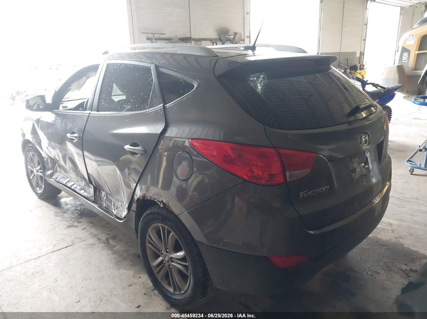 2015 Hyundai Tucson VIN KM8JUCAGXFU972188 IAAI salvage auction — SIDE, Mv-907A (New York), sold $775 on 2026-07-10 (photo 6)