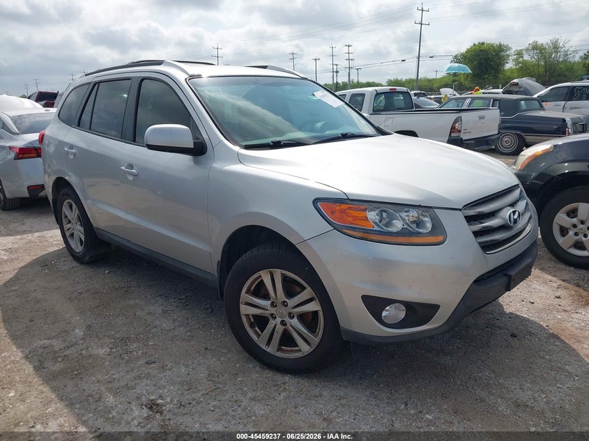 2012 Hyundai Santa fe VIN 5XYZH4AG9CG167118 IAAI salvage auction — REPOSSESSION, Nrc Lienholder Repossession Paperwork (Texas), sold $125 on 2026-07-20 (photo 1)
