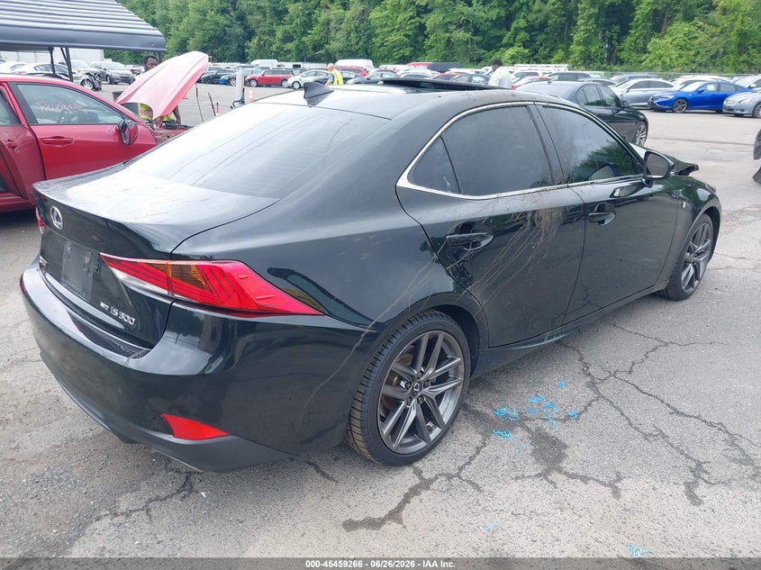 2019 Lexus Is VIN JTHC81D20K5036363 IAAI salvage auction — FRONT END, Salvage (Connecticut), sold $5,500 on 2026-07-30 (photo 4)