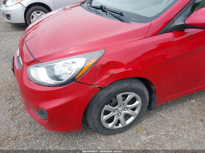 2013 Hyundai Accent VIN KMHCT4AE4DU584175 IAAI salvage auction — NORMAL WEAR, Original (Ohio), sold $275 on 2026-07-20 (photo 6)