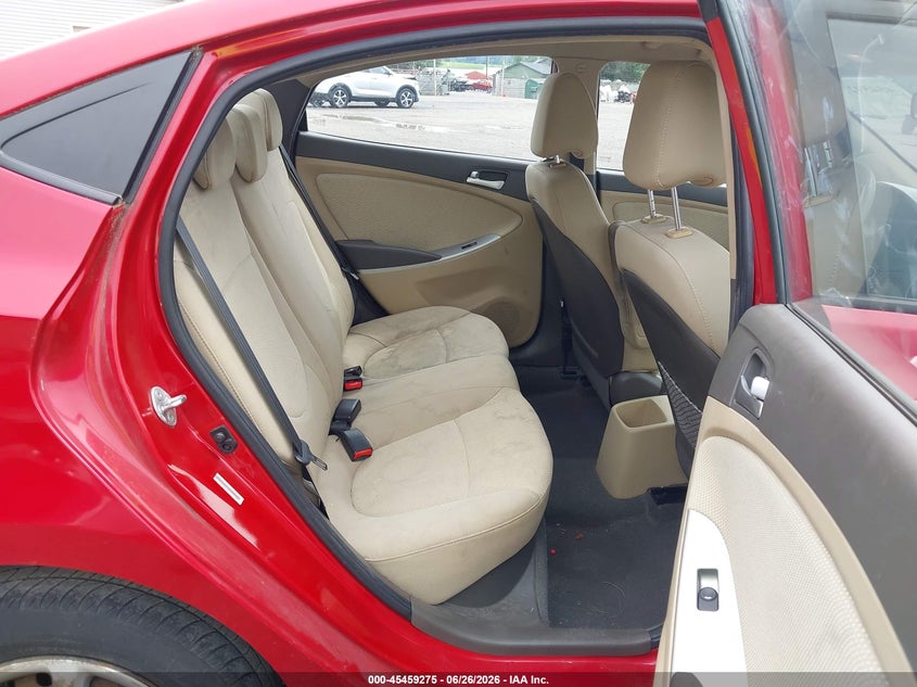 2013 Hyundai Accent VIN KMHCT4AE4DU584175 IAAI salvage auction — NORMAL WEAR, Original (Ohio), sold $275 on 2026-07-20 (photo 8)