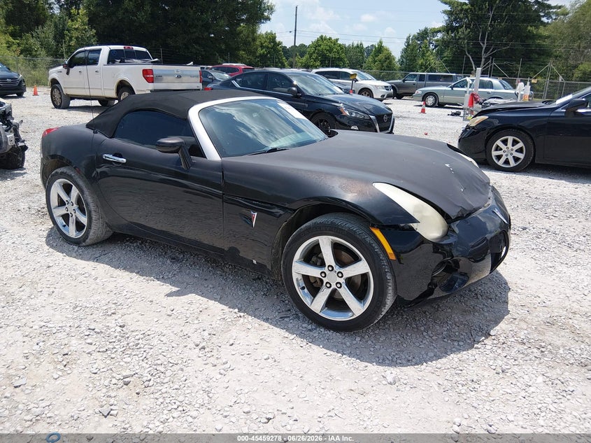 2007 Pontiac Solstice VIN 1G2MB35B37Y140552 IAAI salvage auction — FRONT END, Salvage (Alabama), sold $250 on 2026-07-29 (photo 1)