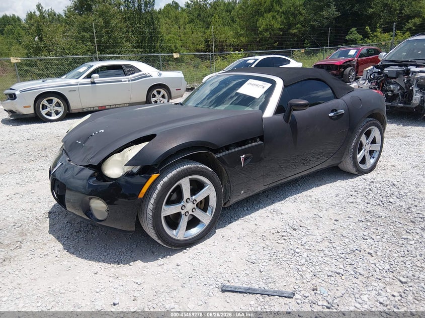 2007 Pontiac Solstice VIN 1G2MB35B37Y140552 IAAI salvage auction — FRONT END, Salvage (Alabama), sold $250 on 2026-07-29 (photo 2)