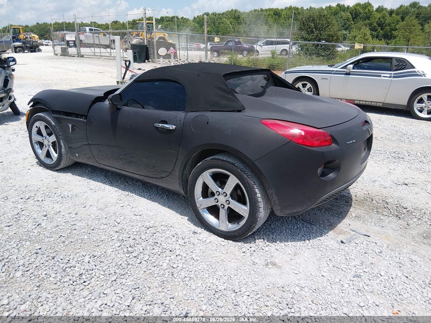 2007 Pontiac Solstice VIN 1G2MB35B37Y140552 IAAI salvage auction — FRONT END, Salvage (Alabama), sold $250 on 2026-07-29 (photo 3)