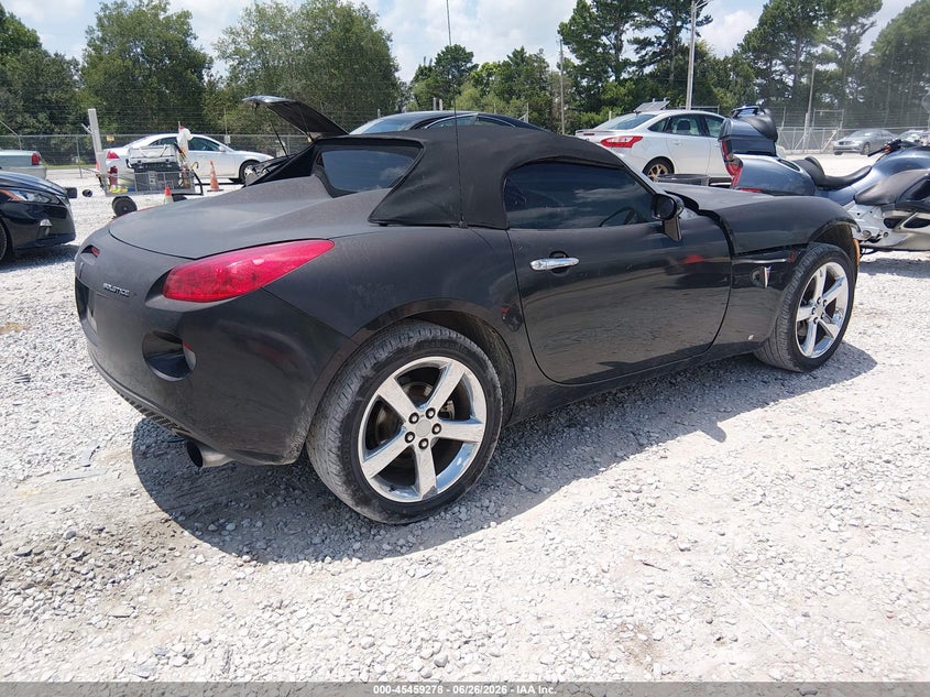 2007 Pontiac Solstice VIN 1G2MB35B37Y140552 IAAI salvage auction — FRONT END, Salvage (Alabama), sold $250 on 2026-07-29 (photo 4)