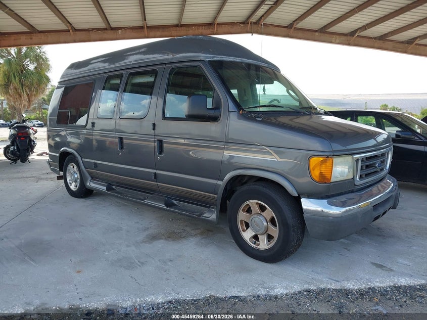 2006 Ford E 150 VIN 1FDRE14LX6HA37565 IAAI salvage auction — NORMAL WEAR, Clear (Florida), sold $550 on 2026-07-07 (photo 1)