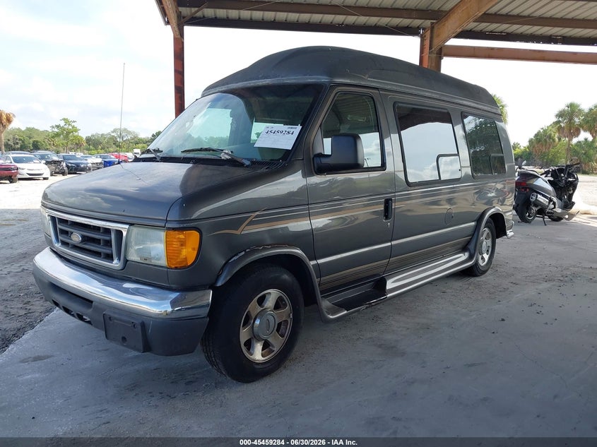 2006 Ford E 150 VIN 1FDRE14LX6HA37565 IAAI salvage auction — NORMAL WEAR, Clear (Florida), sold $550 on 2026-07-07 (photo 2)