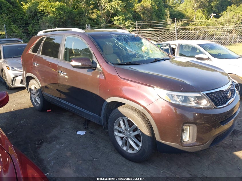 2014 Kia Sorento VIN 5XYKT3A66EG436874 IAAI salvage auction — FRONT END, Salvage (Idaho), sold $1,450 on 2026-07-09 (photo 1)