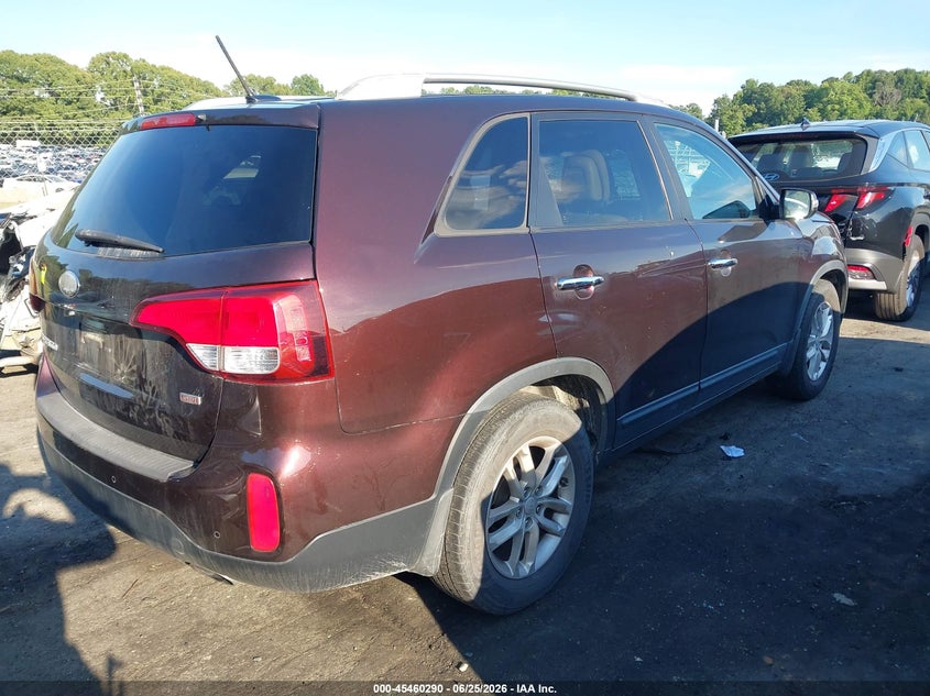 2014 Kia Sorento VIN 5XYKT3A66EG436874 IAAI salvage auction — FRONT END, Salvage (Idaho), sold $1,450 on 2026-07-09 (photo 4)