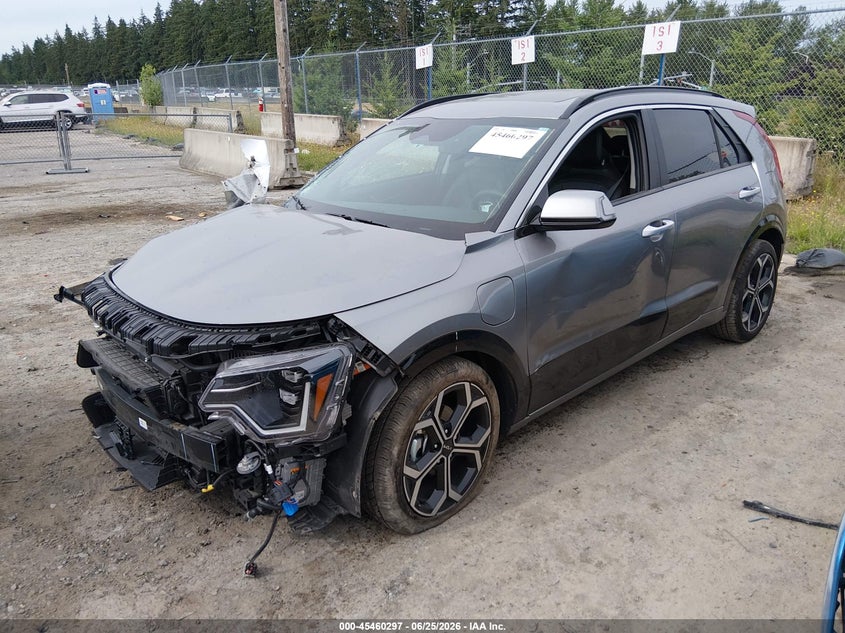 2025 Kia Niro VIN KNDCR3LF1S5287388 IAAI salvage auction — FRONT END, Bill Of Sale (Washington), sold $5,150 on 2026-07-22 (photo 2)