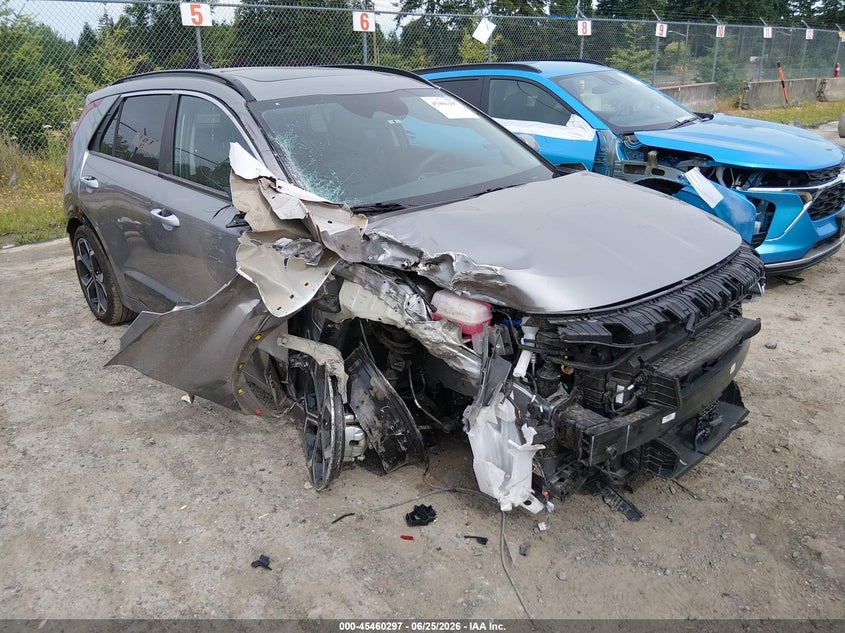 2025 Kia Niro VIN KNDCR3LF1S5287388 IAAI salvage auction — FRONT END, Bill Of Sale (Washington), sold $5,150 on 2026-07-22 (photo 6)