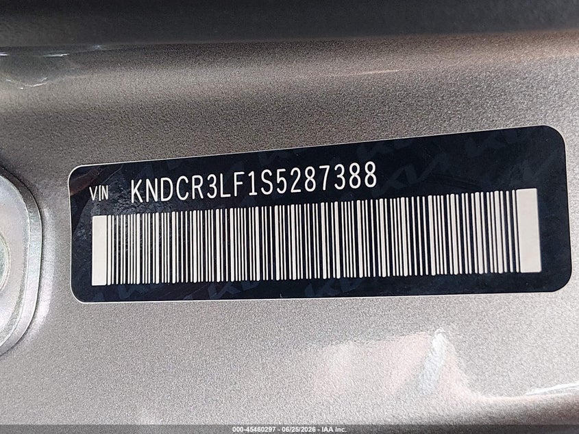 2025 Kia Niro VIN KNDCR3LF1S5287388 IAAI salvage auction — FRONT END, Bill Of Sale (Washington), sold $5,150 on 2026-07-22 (photo 9)