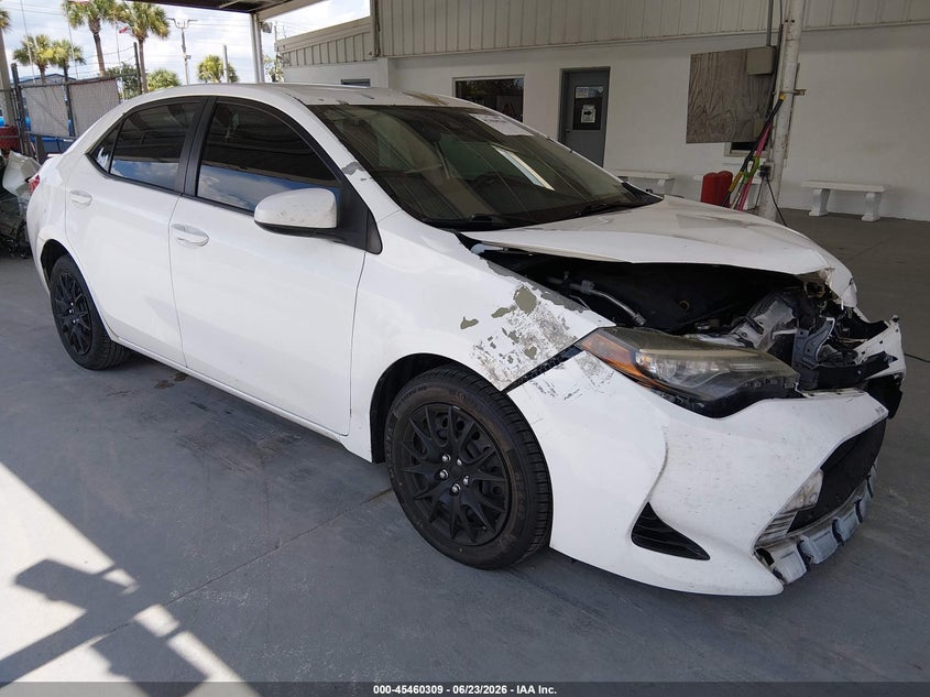 2017 Toyota Corolla VIN 5YFBURHE9HP584322 IAAI salvage auction — FRONT END, Rebuildable (Florida), sold $1,300 on 2026-07-29 (photo 1)