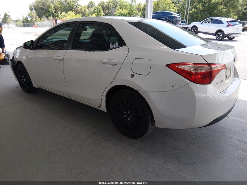 2017 Toyota Corolla VIN 5YFBURHE9HP584322 IAAI salvage auction — FRONT END, Rebuildable (Florida), sold $1,300 on 2026-07-29 (photo 3)