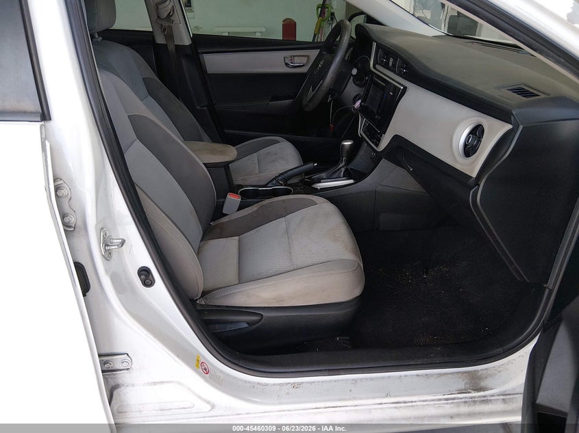 2017 Toyota Corolla VIN 5YFBURHE9HP584322 IAAI salvage auction — FRONT END, Rebuildable (Florida), sold $1,300 on 2026-07-29 (photo 5)
