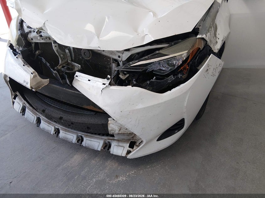 2017 Toyota Corolla VIN 5YFBURHE9HP584322 IAAI salvage auction — FRONT END, Rebuildable (Florida), sold $1,300 on 2026-07-29 (photo 6)