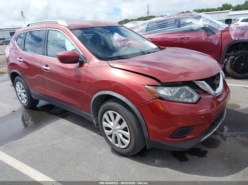 2016 Nissan Rogue VIN JN8AT2MT2GW005286 IAAI salvage auction — FRONT END, Salvage Title, sold $875 on 2026-07-29 (photo 1)