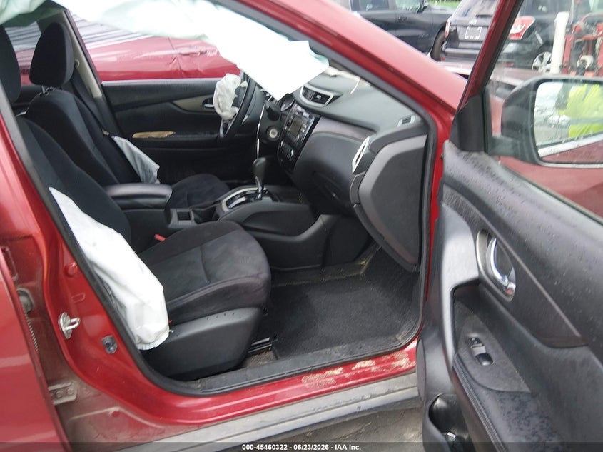 2016 Nissan Rogue VIN JN8AT2MT2GW005286 IAAI salvage auction — FRONT END, Salvage Title, sold $875 on 2026-07-29 (photo 5)