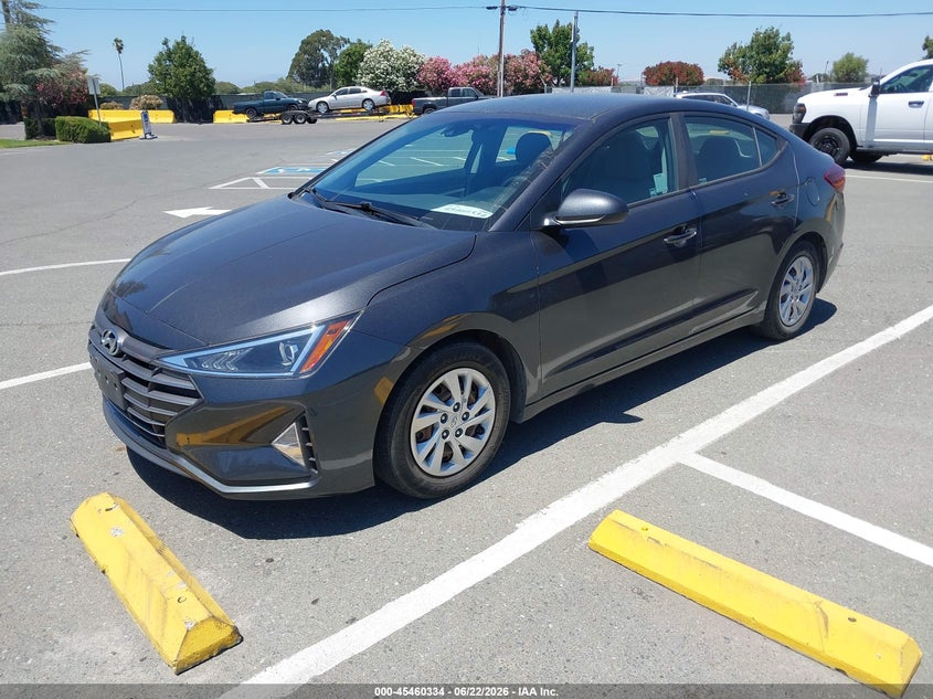 2020 Hyundai Elantra VIN 5NPD74LF7LH611946 IAAI salvage auction — NORMAL WEAR, Sf97 (California), sold $7,575 on 2026-07-30 (photo 2)