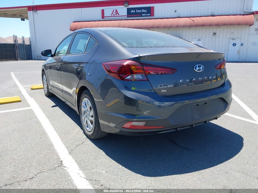 2020 Hyundai Elantra VIN 5NPD74LF7LH611946 IAAI salvage auction — NORMAL WEAR, Sf97 (California), sold $7,575 on 2026-07-30 (photo 6)