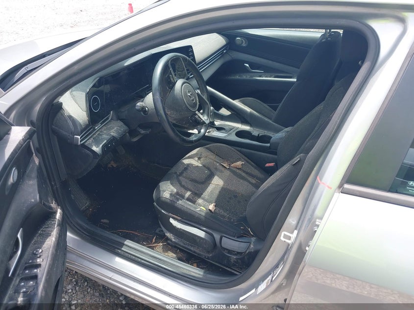 2021 Hyundai Elantra VIN 5NPLS4AG8MH040278 IAAI salvage auction — WATER/FLOOD, Junking Certificate (Mississippi), sold $3,000 on 2026-08-01 (photo 6)