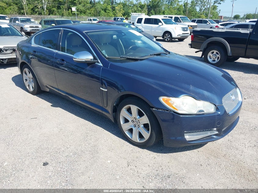 2010 Jaguar Xf VIN SAJWA0FA9AHR53818 IAAI salvage auction — NORMAL WEAR, Clear (Georgia), sold $200 on 2026-07-28 (photo 1)