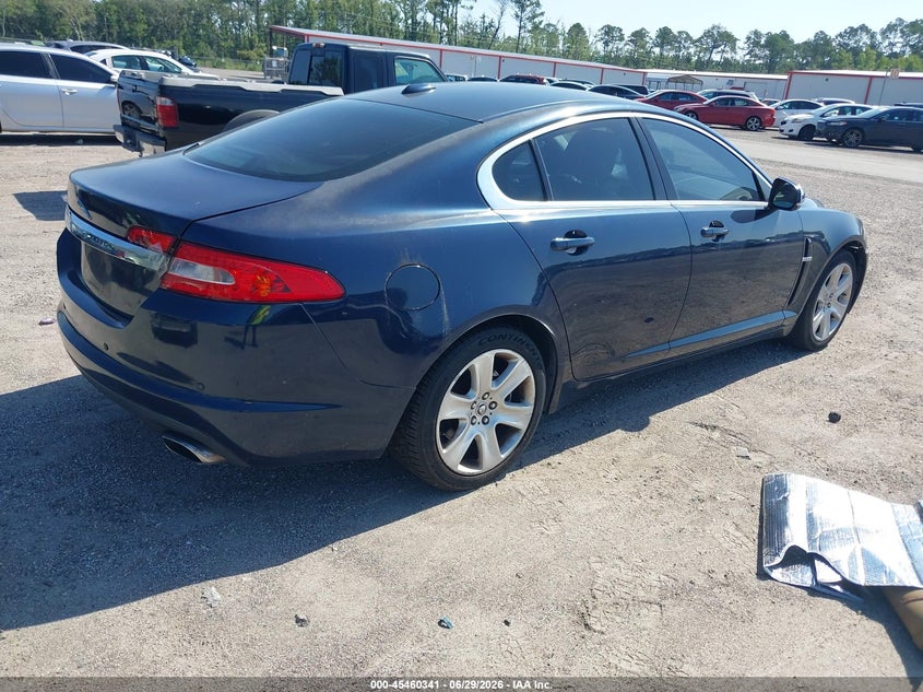 2010 Jaguar Xf VIN SAJWA0FA9AHR53818 IAAI salvage auction — NORMAL WEAR, Clear (Georgia), sold $200 on 2026-07-28 (photo 4)