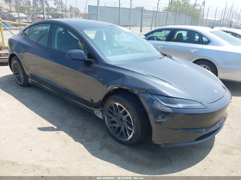 2025 Tesla Model 3 VIN 5YJ3E1EA4SF055416 — IAAI salvage auction photo