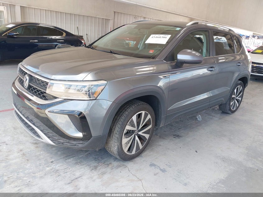2022 Volkswagen Taos VIN 3VVRX7B25NM086194 IAAI salvage auction — REAR END, Salvage Title, sold $7,800 on 2026-07-29 (photo 2)