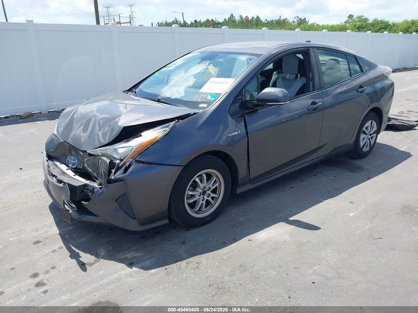 2017 Toyota Prius VIN JTDKARFU4H3538148 IAAI salvage auction — FRONT END, Rebuildable (Florida), sold $2,425 on 2026-07-20 (photo 2)