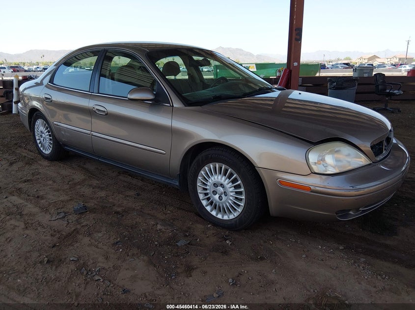 2002 Mercury Sable VIN 1MEFM50U92G602368 IAAI salvage auction — NORMAL WEAR, Clear-Dealer Only (Arizona), sold $0 on 2026-09-10 (photo 1)