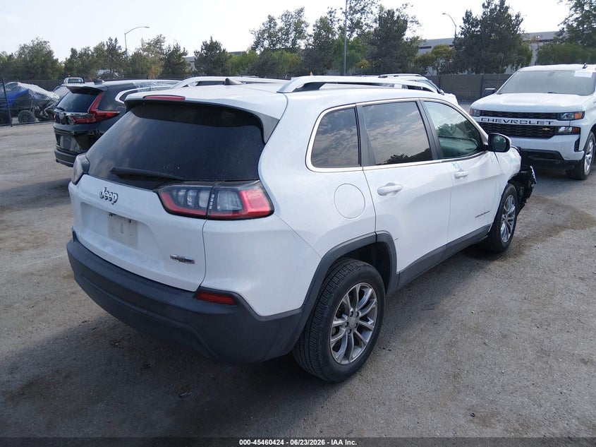 2019 Jeep Cherokee VIN 1C4PJLLB2KD184153 IAAI salvage auction — FRONT END, Salvage Title, sold $2,550 on 2026-07-22 (photo 4)