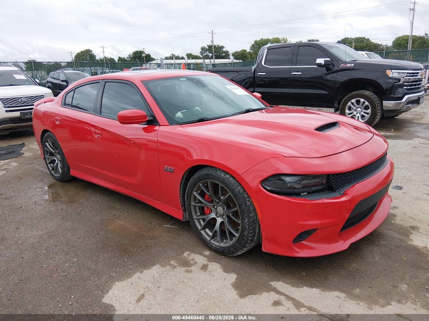 2015 Dodge Charger VIN 2C3CDXEJ9FH824860 IAAI salvage auction — FRONT END, Salvage (Kansas), sold $7,700 on 2026-07-22 (photo 1)