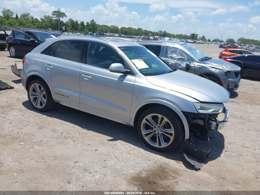 2017 Audi Q3 VIN WA1JCCFS7HR003968 IAAI salvage auction — FRONT END, Salvage Title, sold $3,650 on 2026-07-23 (photo 1)