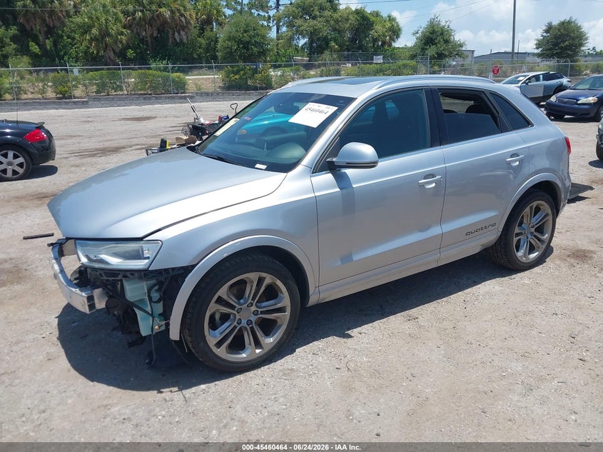 2017 Audi Q3 VIN WA1JCCFS7HR003968 IAAI salvage auction — FRONT END, Salvage Title, sold $3,650 on 2026-07-23 (photo 2)